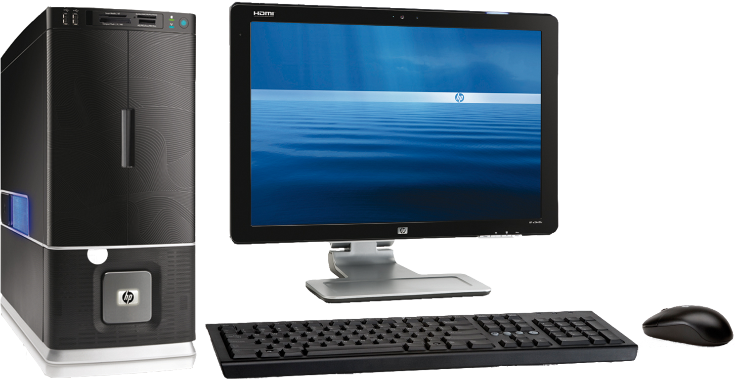 Computer Case, Monitor, Mouse, Keyboard Png - Computer Png, Transparent Png PNG with transparent background