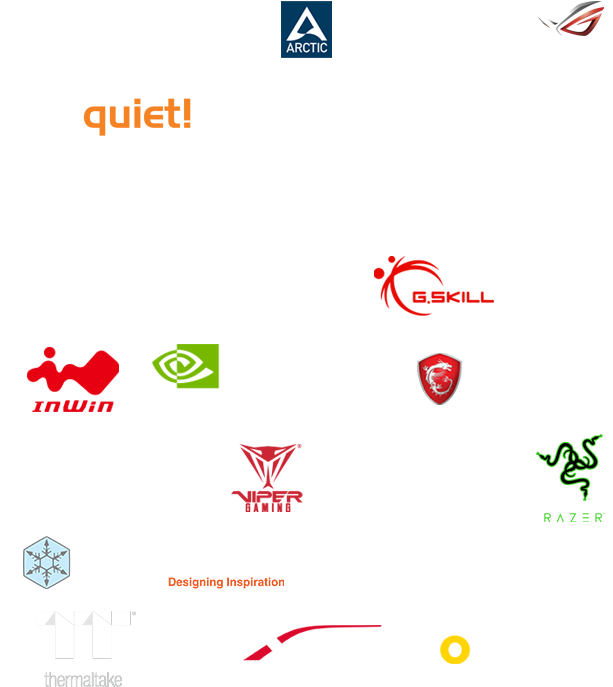 Computer Hardware Brands Logos