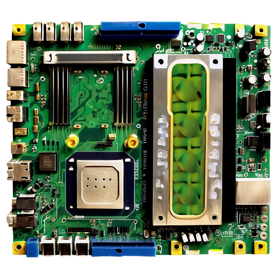 Computer Motherboard Diagram Png Bpf34