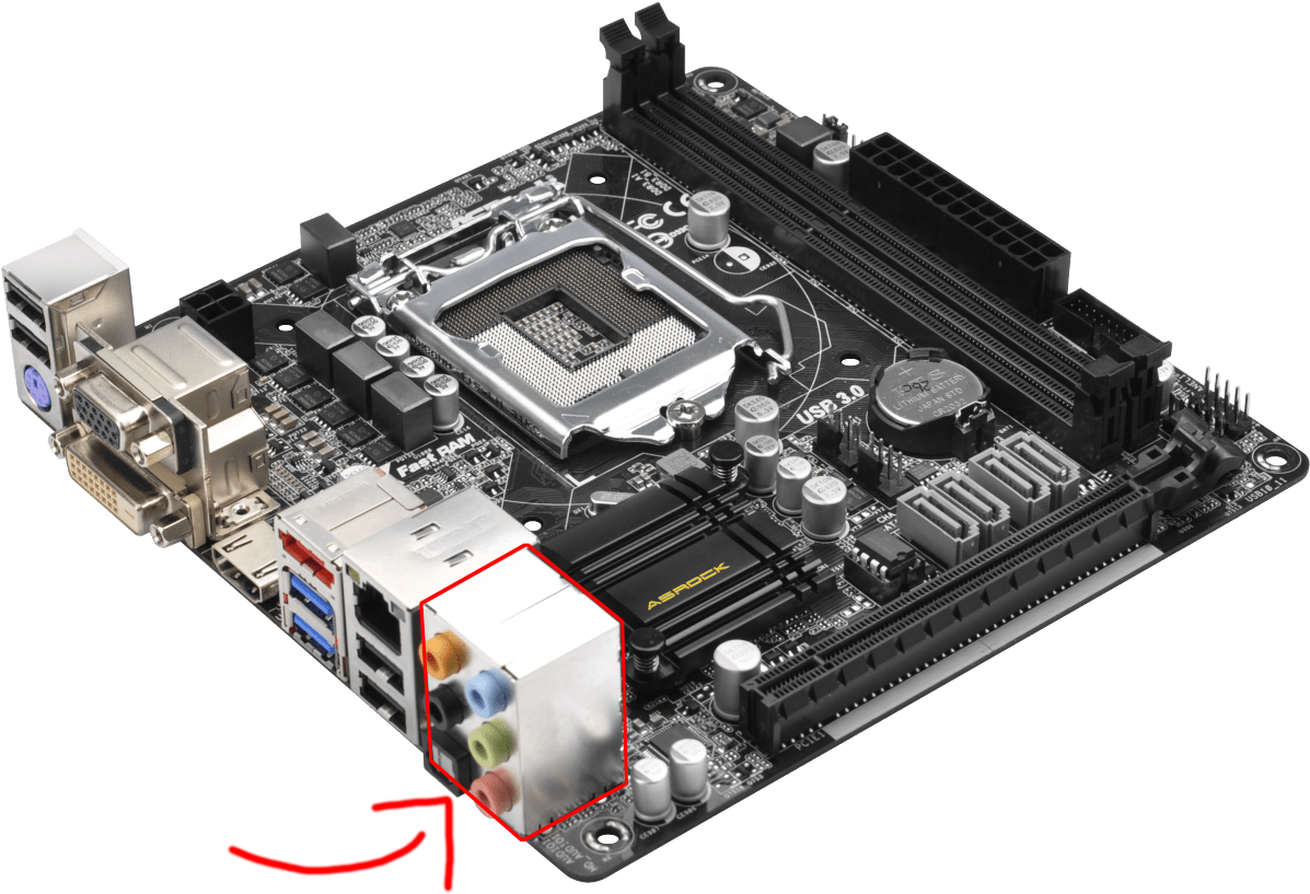 B85m-itx 2 - Lga 1150 Motherboard Itx B85m Itx, HD Png Download PNG with transparent background