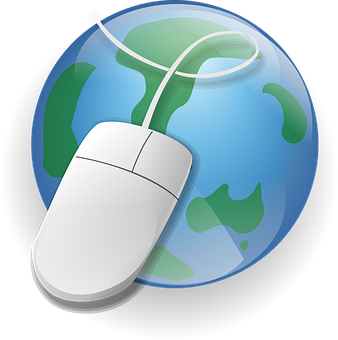 Computer Mouse Global Interaction Icon PNG with transparent background