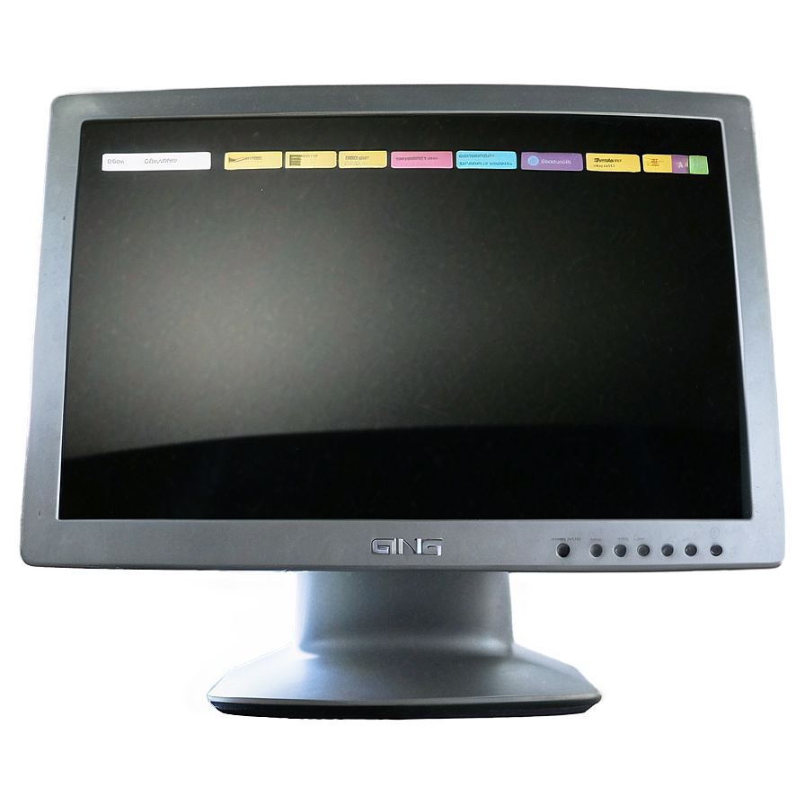 Computer Screen Front View Png Kqe12