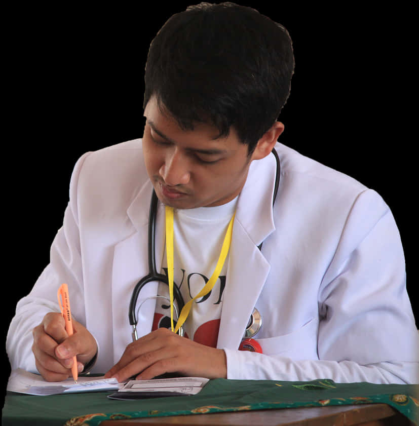 Doctor Writing Prescription Png, Transparent Png PNG with transparent background