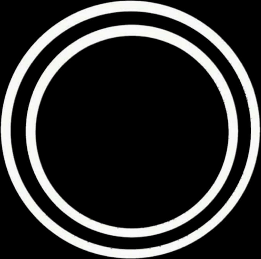 Concentric Circles Blackand White