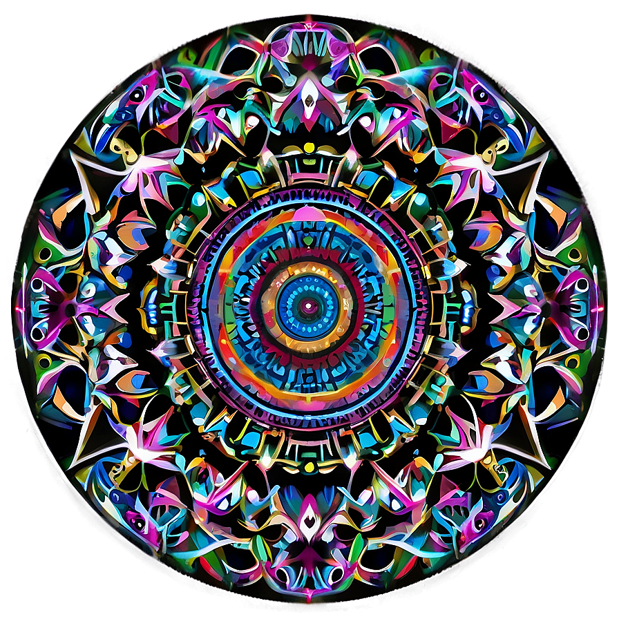 Concentric Lines Mandala Png Ctc3