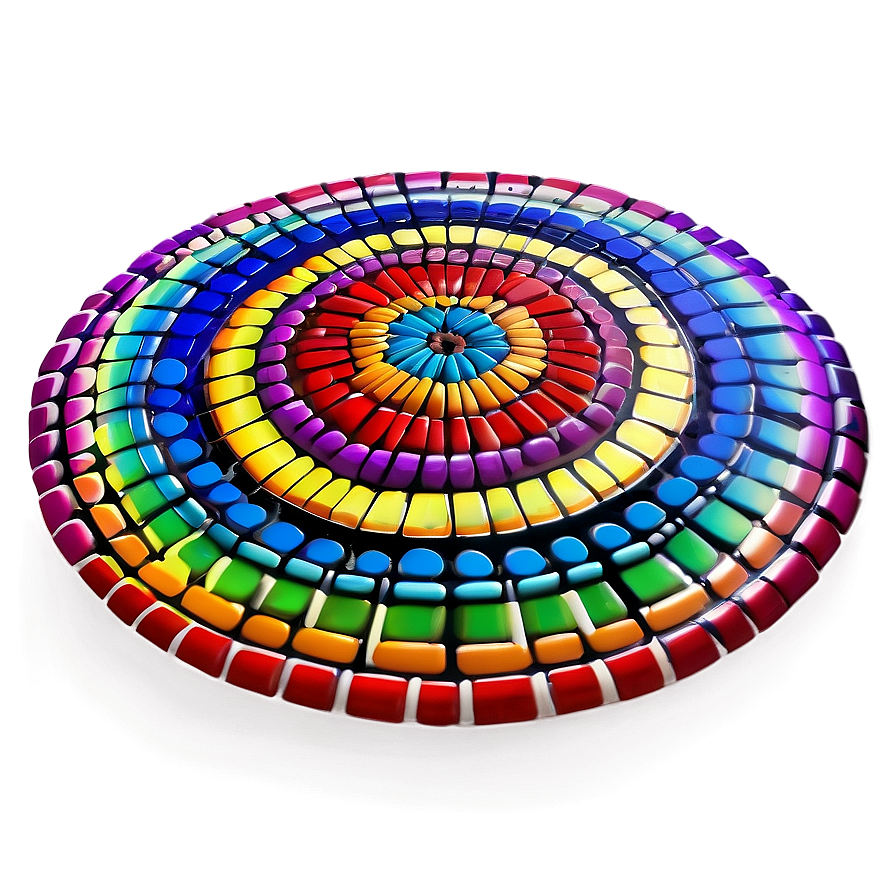 Concentric Lines Mandala PNG wio PNG with transparent background