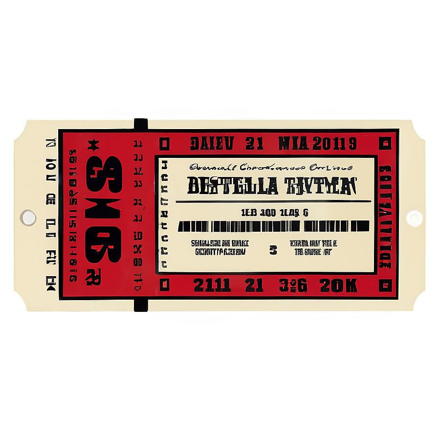 Concert Ticket PNG 95 PNG image with a transparent background, free high-resolution download