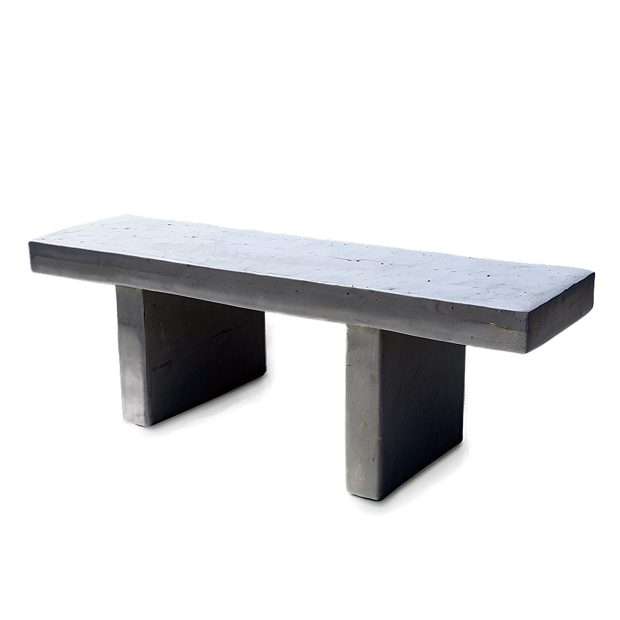 Concrete Bench Png 05232024