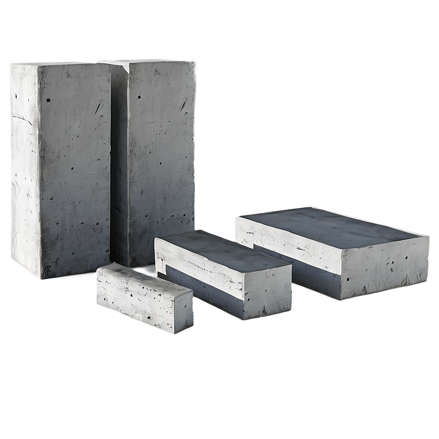 Concrete Construction Elements PNG lst PNG with transparent background