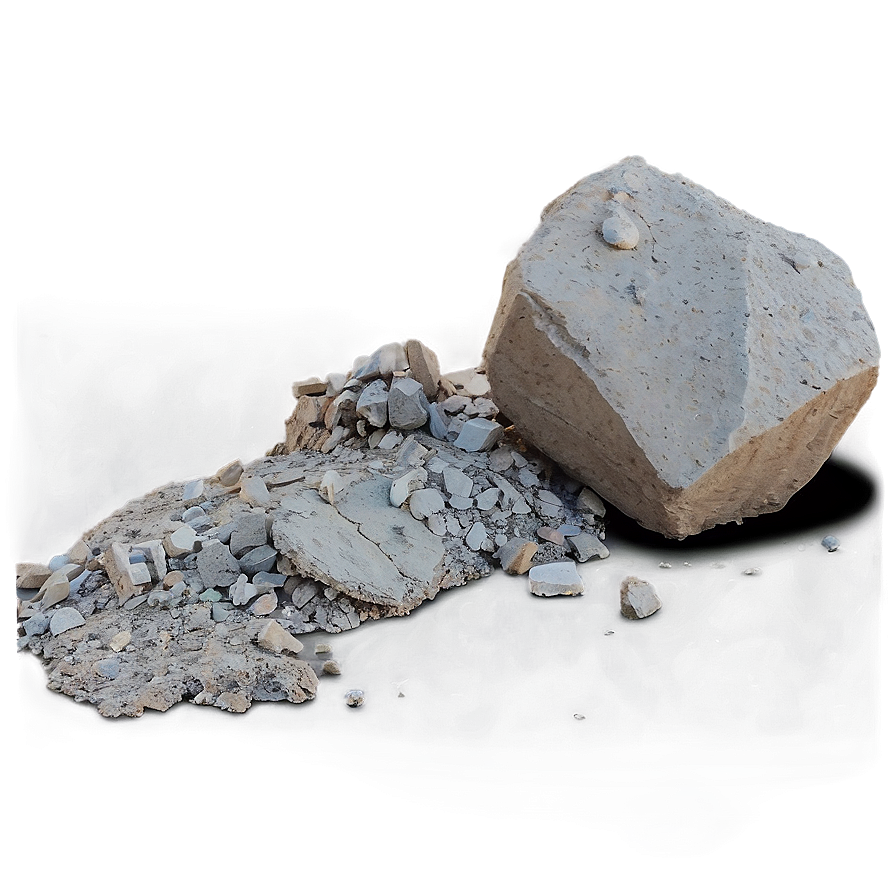 Concrete Demolition Debris Png Vky