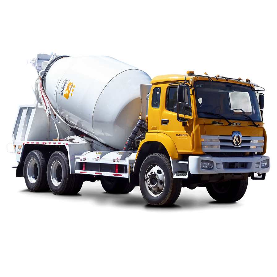 Concrete Mixer Truck PNG gjp PNG with transparent background