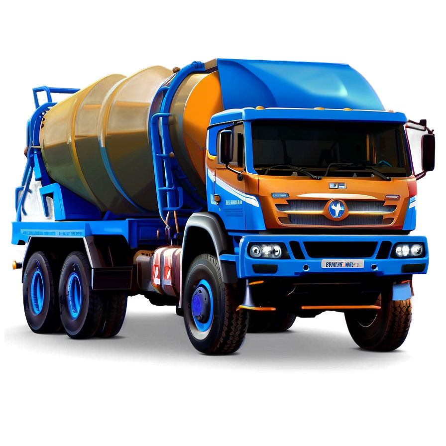Concrete Mixer Truck PNG qjq96 PNG with transparent background