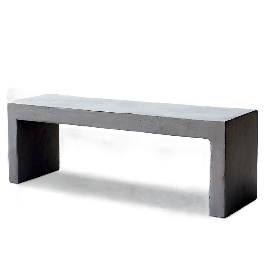 Concrete Outdoor Bench Png Brk95