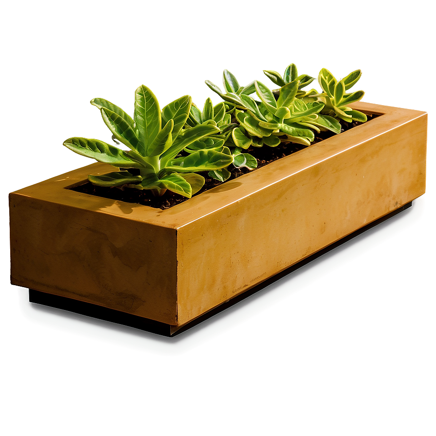 Concrete Planter Box Png 06282024