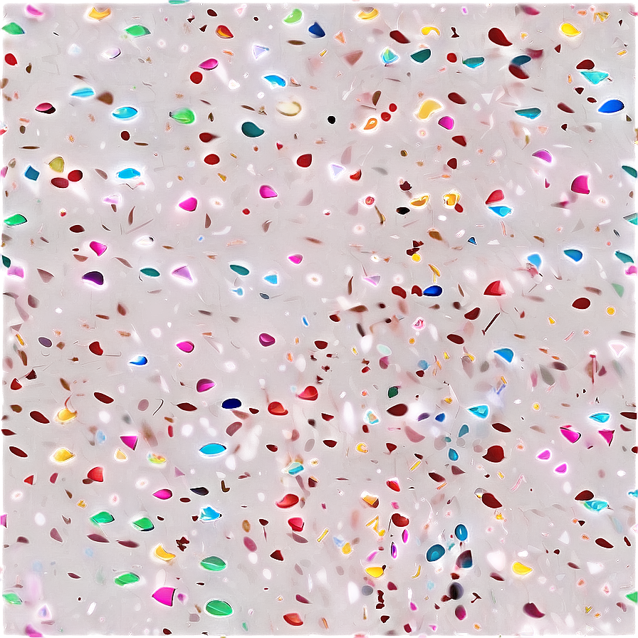 confetti a PNG with transparent background