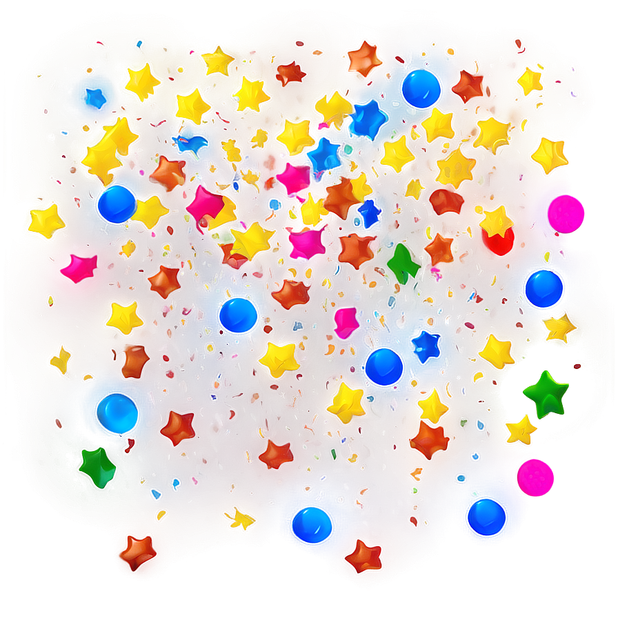 confetti b PNG with transparent background