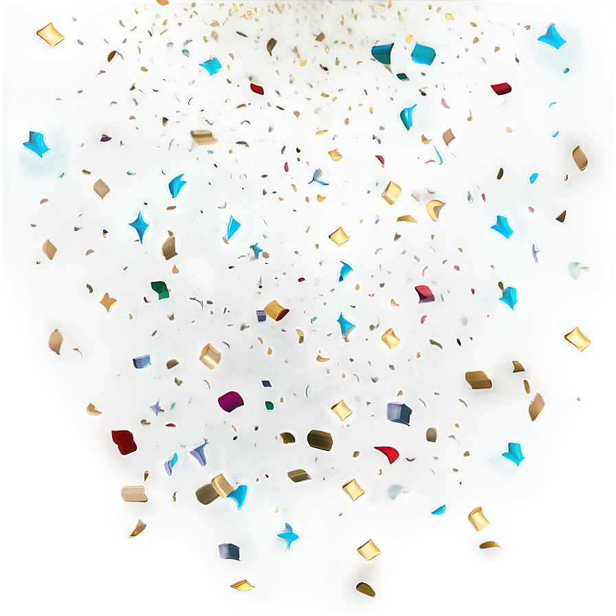 confetti c PNG with transparent background