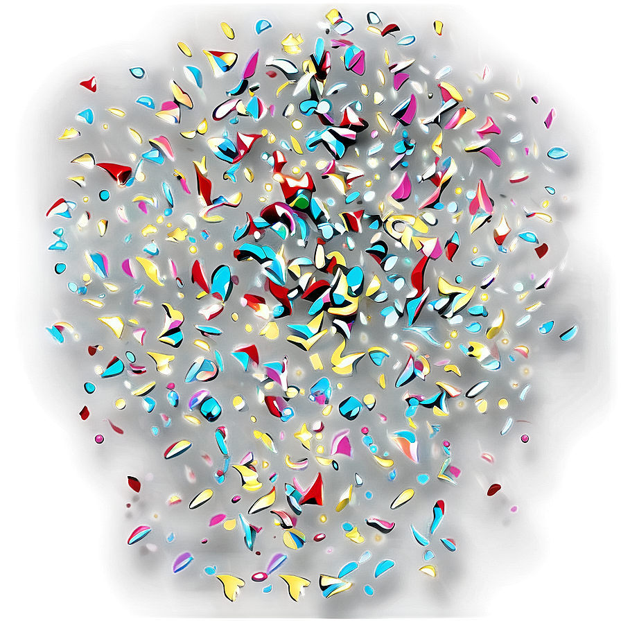 Confetti Effect Png 28