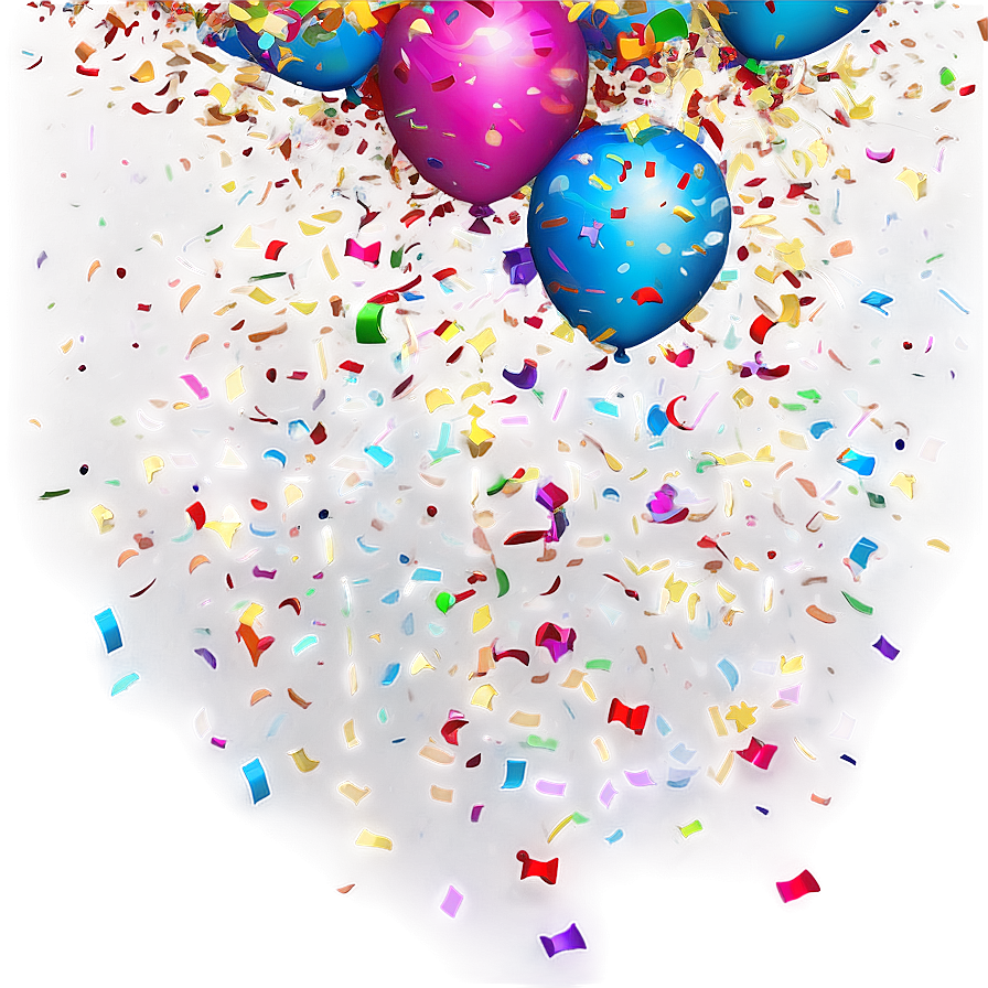 Confetti Explosion PNG 04292024 PNG with transparent background