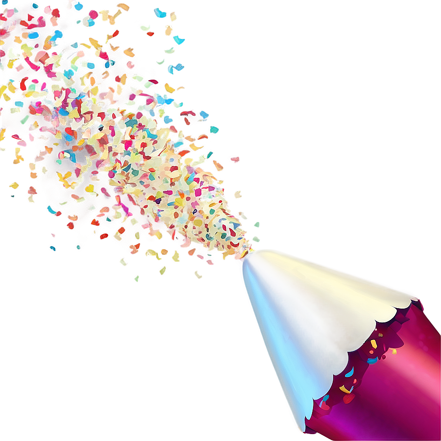 Confetti Popper Png 04292024