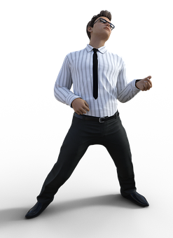 Confident Businessman Pose