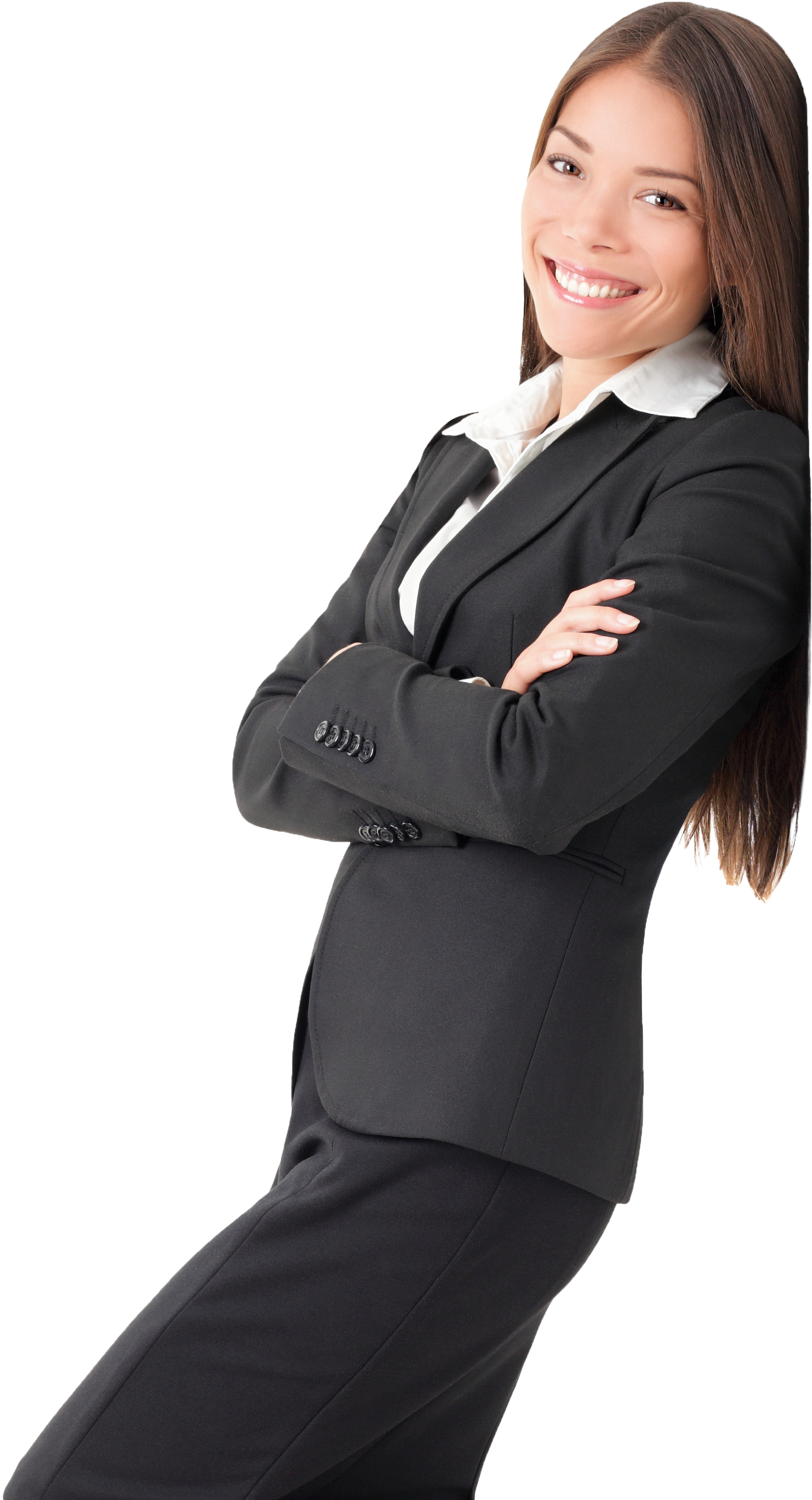 Confident Businesswoman Standing