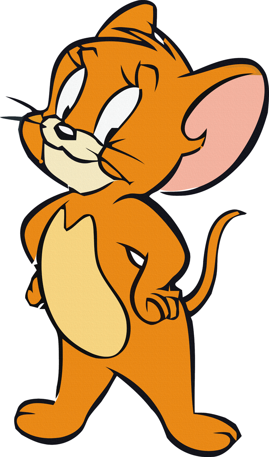 Confident Cartoon Mouse