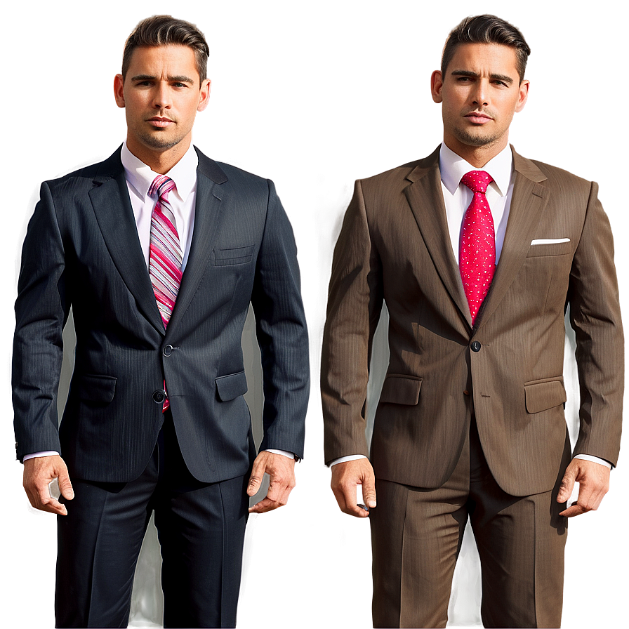 Confident Man In Suit Png Smf65