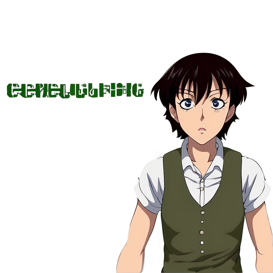 Confused Anime Character Png Aqj