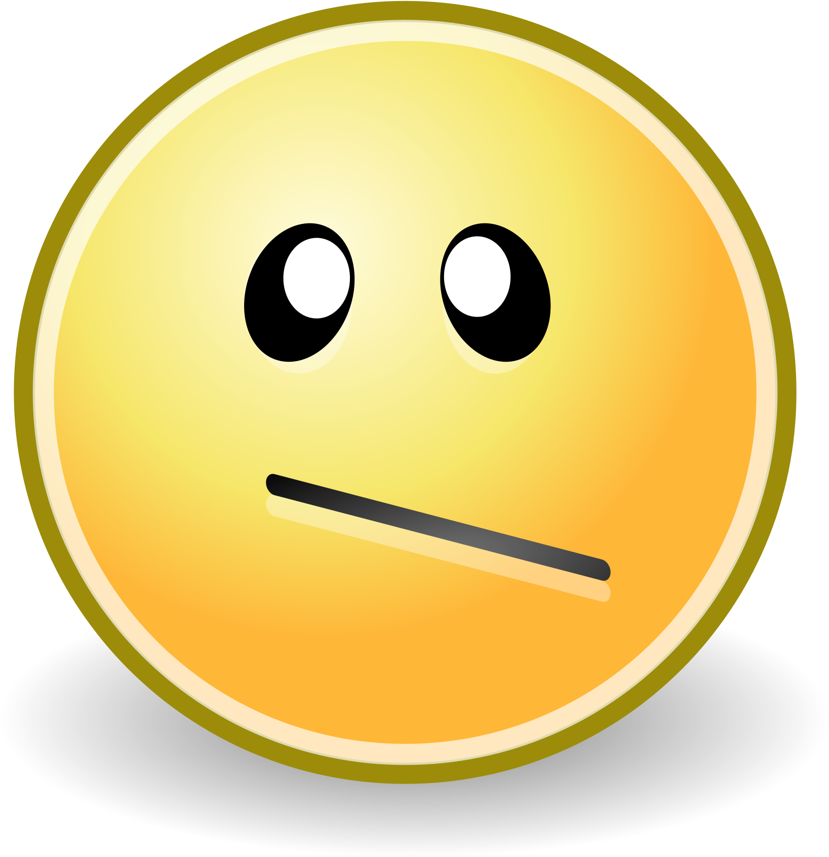 Confused Emoticon File Face Confused Svg Wikimediamons - Confused Face, HD Png Download PNG with transparent background