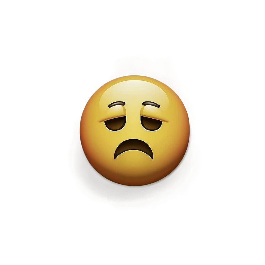 Confused Emoji Reaction Facebook Png Gls