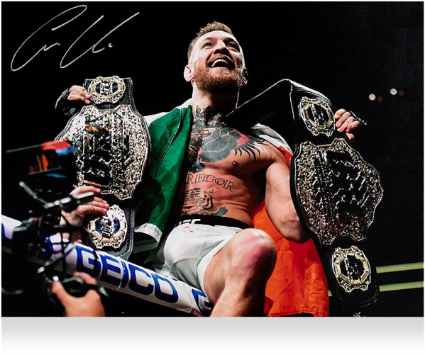 Conor Mc Gregor Champion Celebration