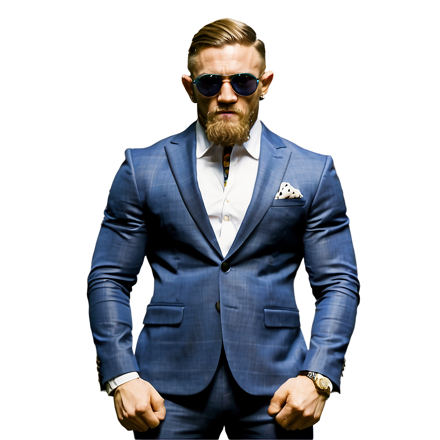 Conor McGregor in Fight Stance PNG 19 PNG with transparent background