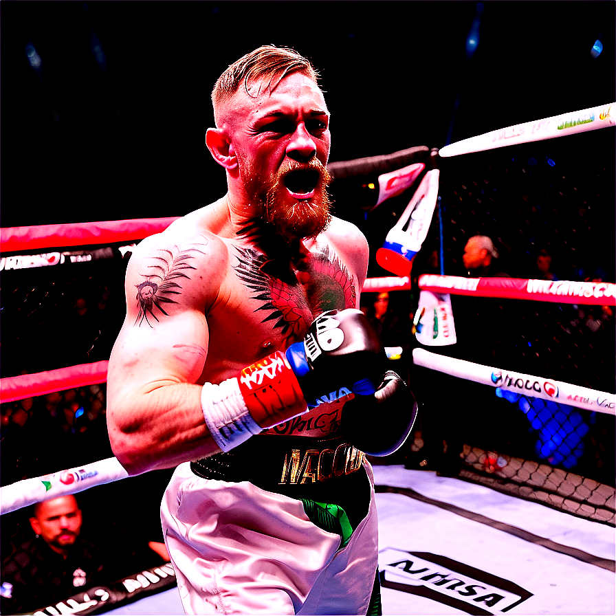 Conor McGregor Knockout Punch PNG npt7 PNG with transparent background