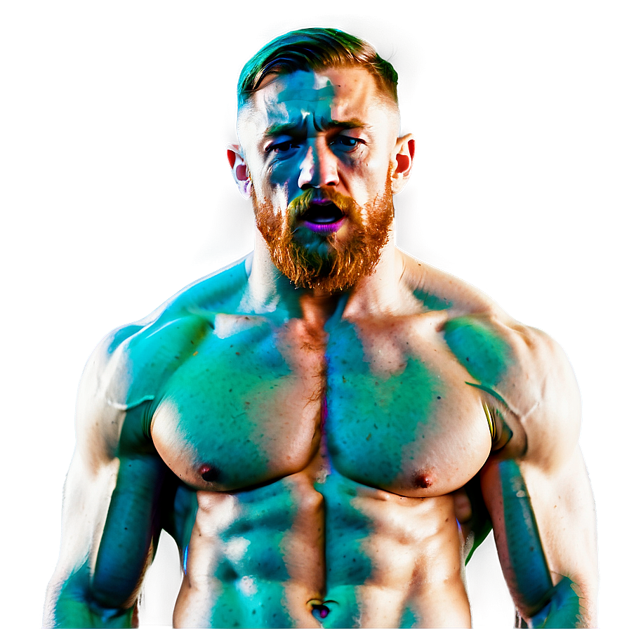 Conor McGregor Motivational Poster PNG fdf PNG with transparent background