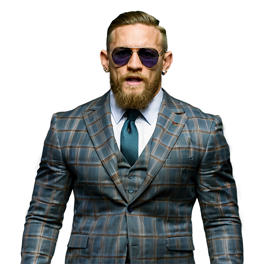 Conor McGregor Press Conference PNG yel PNG with transparent background