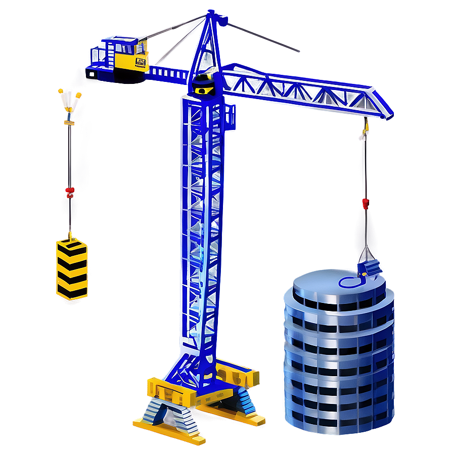 Construction Crane PNG 05242024 PNG with transparent background