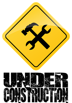 Construction Tools Sign Graphic PNG with transparent background