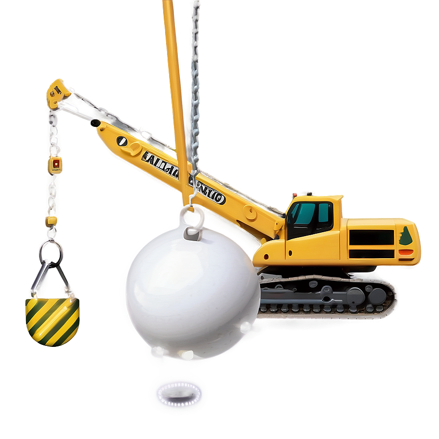 Construction Wrecking Ball Graphic Png Osf80