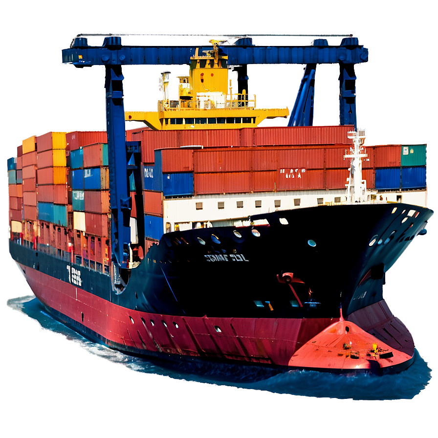 Container Ship Png Piv3