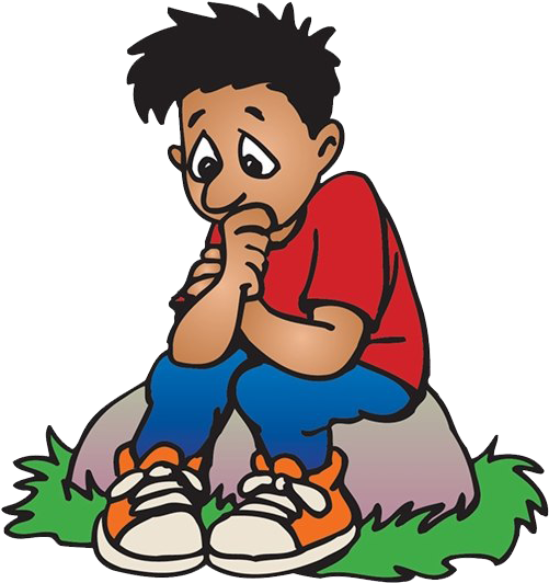 Sad Boy Png - Sad Boy Cartoon Png, Transparent Png PNG with transparent background