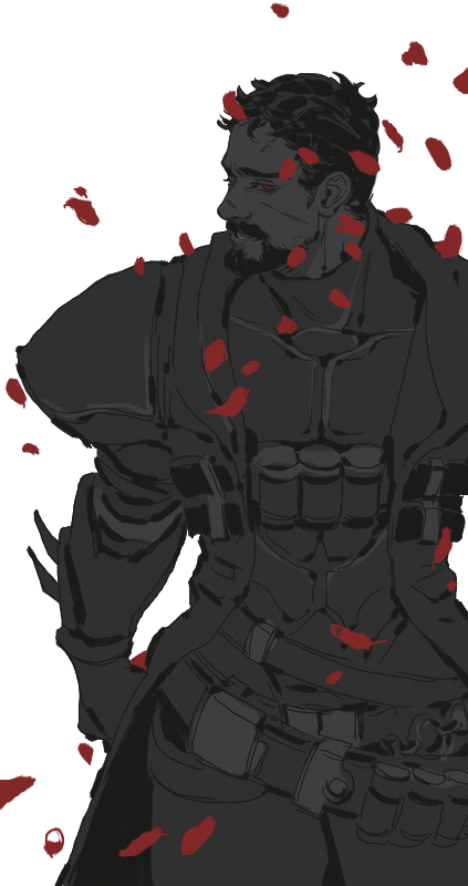 Contemplative_ Soldier_ Amidst_ Falling_ Leaves