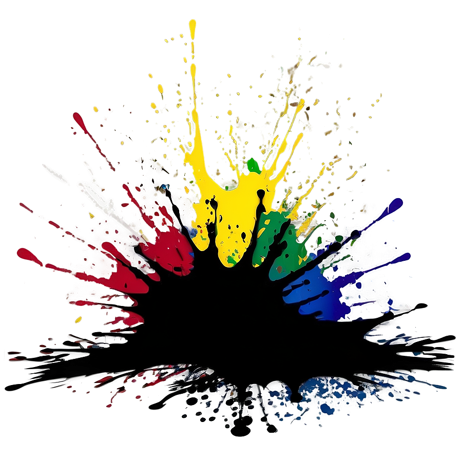 Contemporary Art Splatter Png 06272024