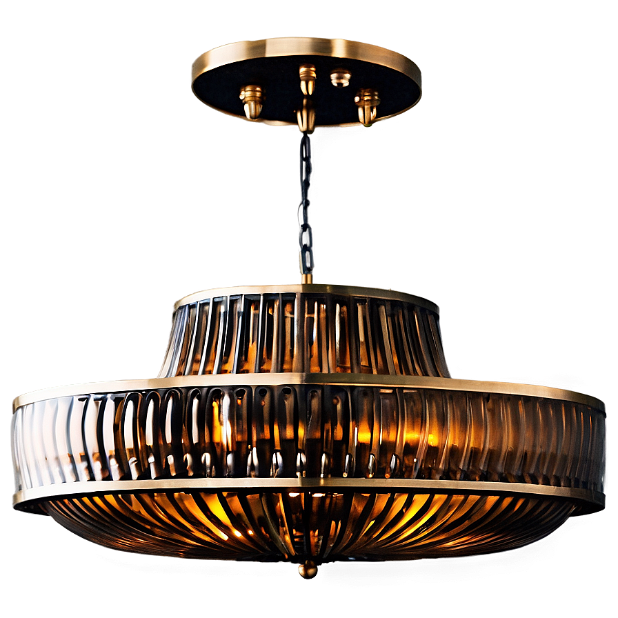 Contemporary Bronze Chandelier Png Rin79