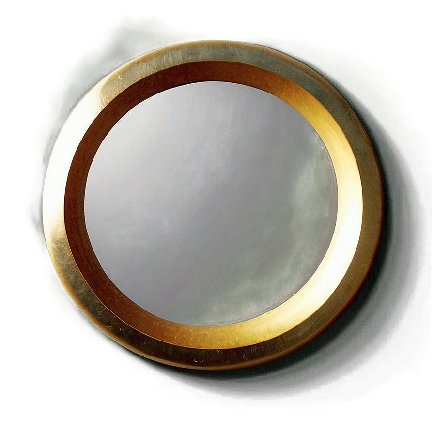 Contemporary Circle Mirror Png 61