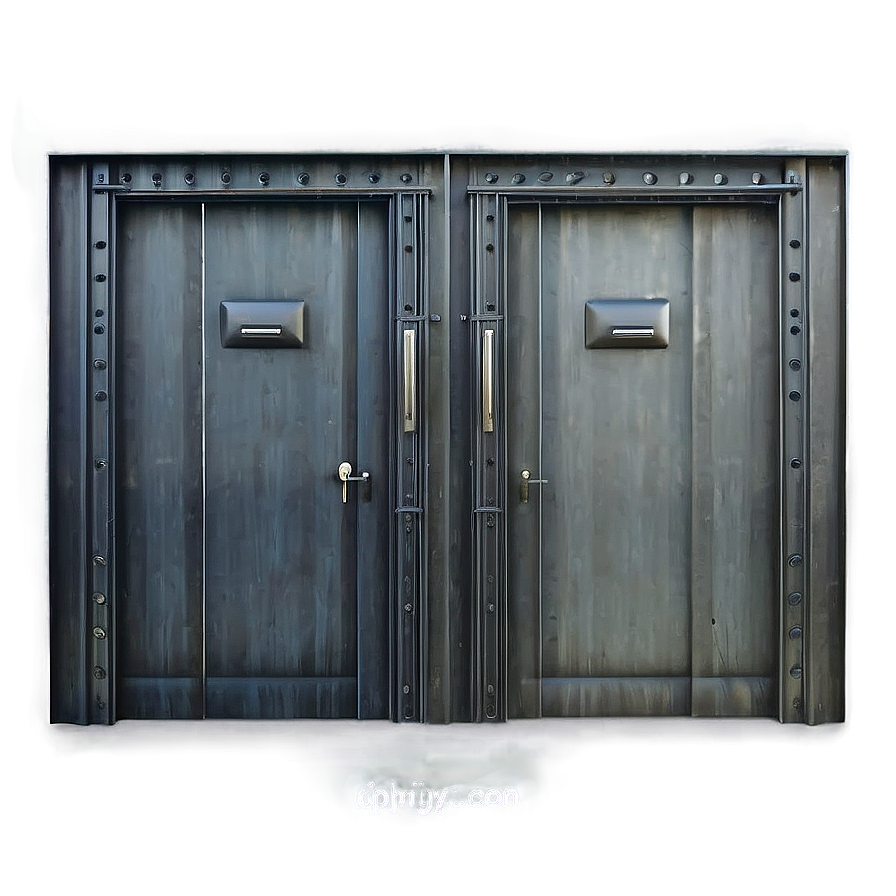 Contemporary Metal Door Png 15