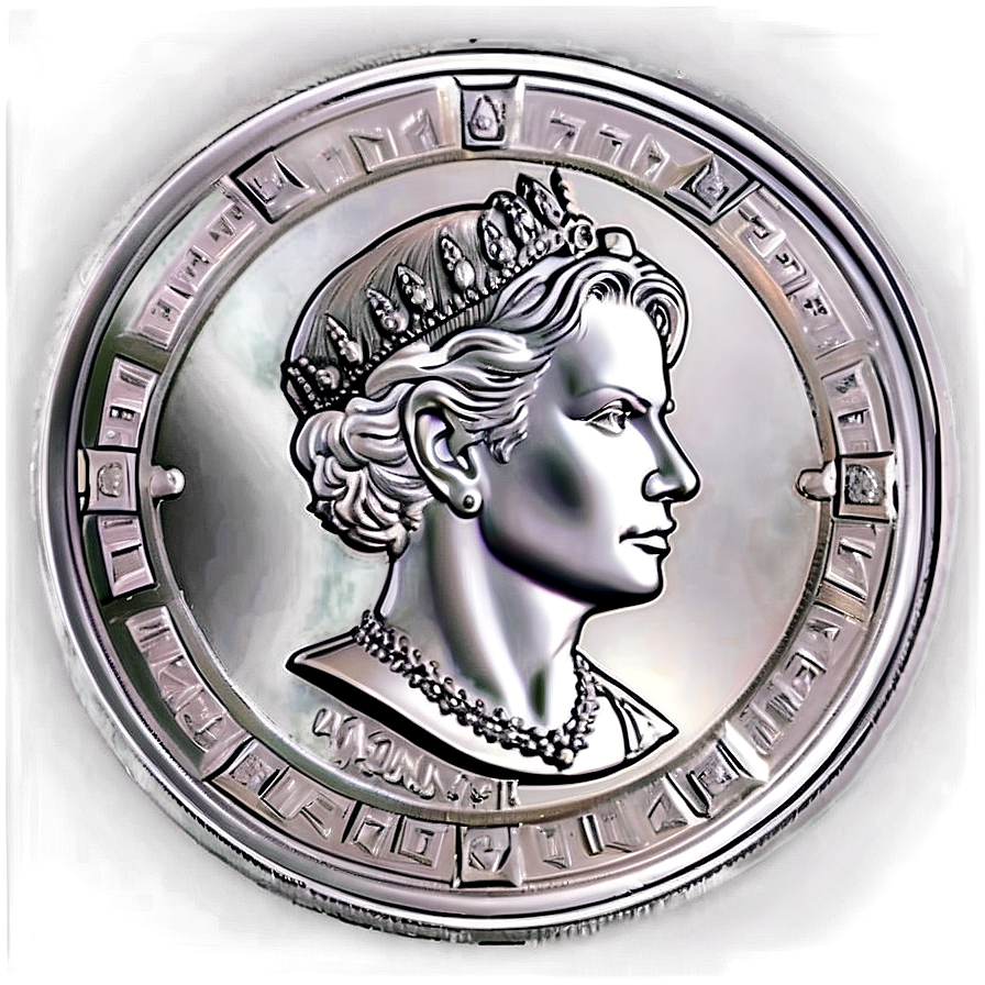 Contemporary Silver Coin Style Png 06272024