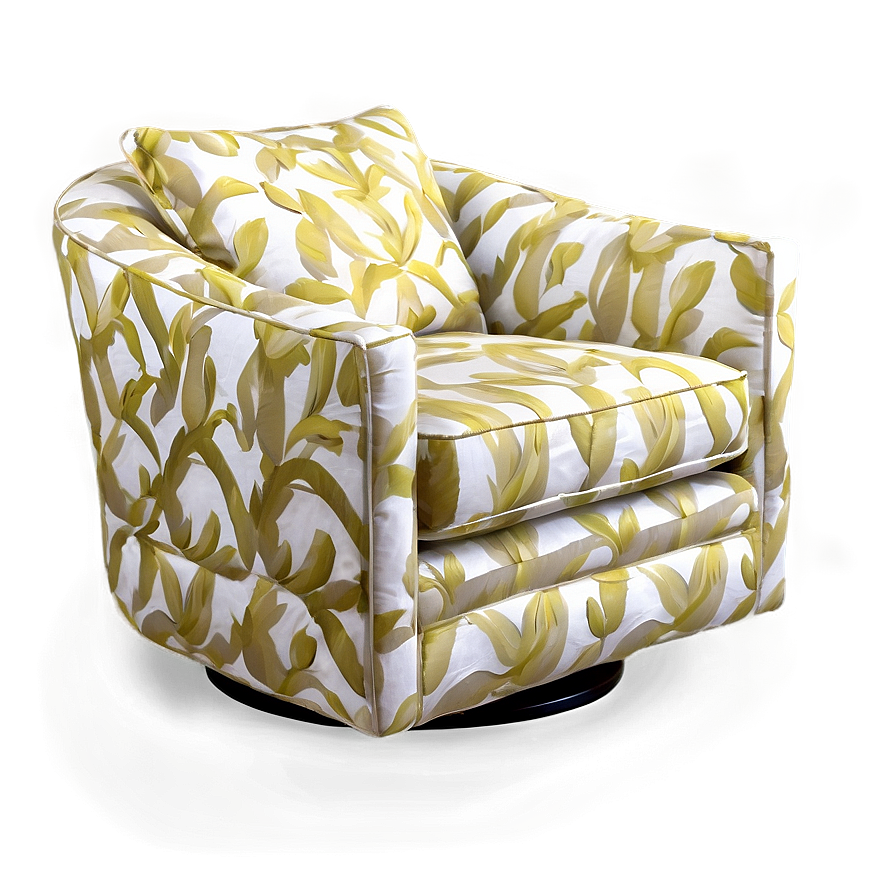 Contemporary Swivel Armchair PNG usq PNG with transparent background