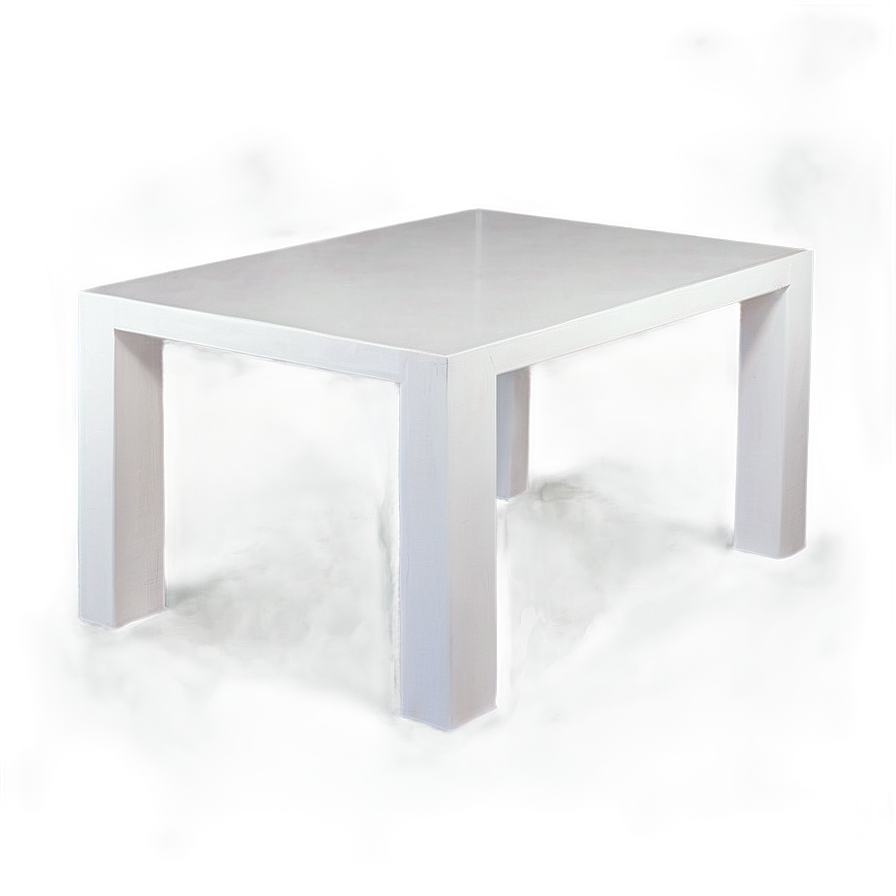 Contemporary White Table Png 81