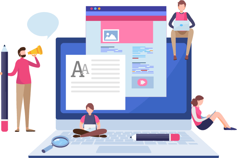 Writing A Blog Cartoons, HD Png Download PNG with transparent background